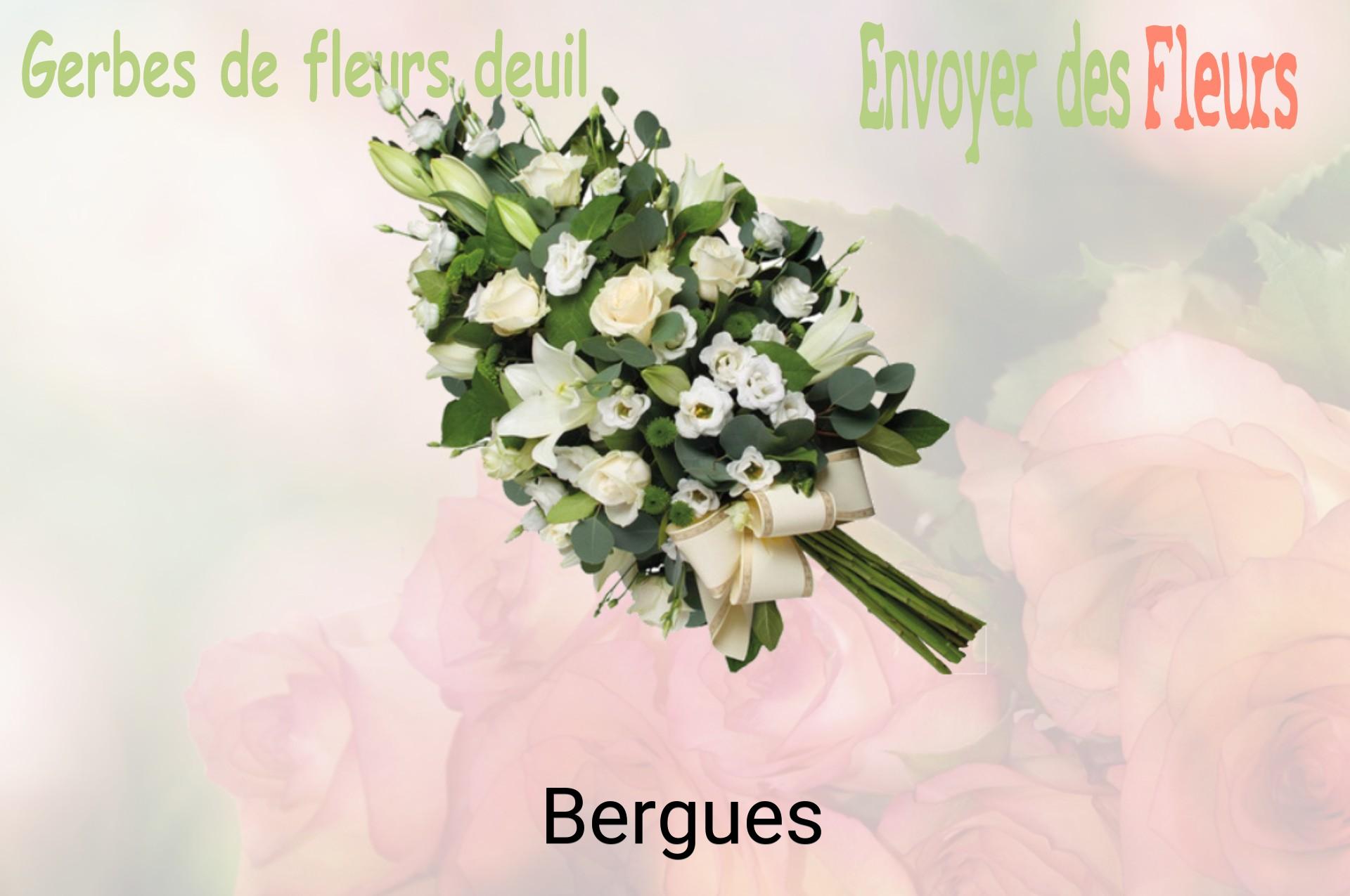 Gerbe de fleurs de deuil livrée à Bergues